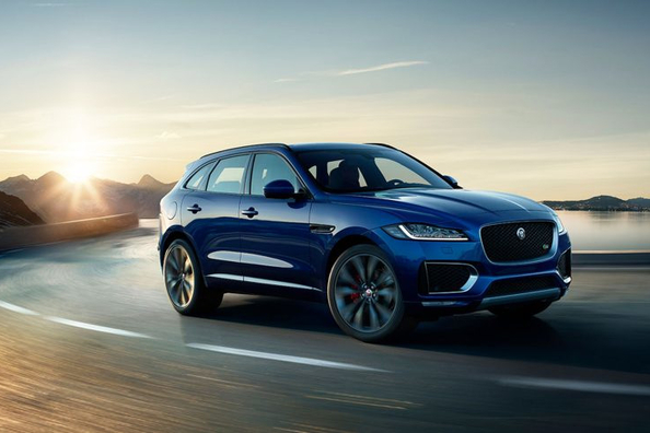 Luxueux et impressionnant de la Jaguar F-Pace
