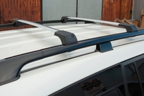 Nissan Qashqai 2007-2010 Barres de toit pour barres longitudinales sans serrure Flybar V1 (2 pcs) photo 2