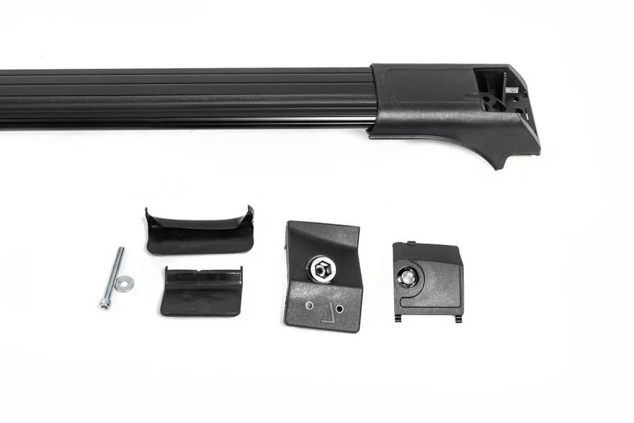 Nissan X-trail T32/Rogue 2014-2021 Barres de toit pour barres longitudinales sans serrure Flybar V1 (2 pcs) jusqu'à 140 cm, Gris Photo 9