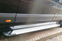 Mercedes Sprinter W906 2006–2018 Marchepieds Latéraux Allmond Grey (2 pcs, Aluminium) photo 5