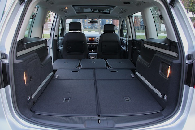 Le monospace Volkswagen Sharan de la deuxième incarnation
