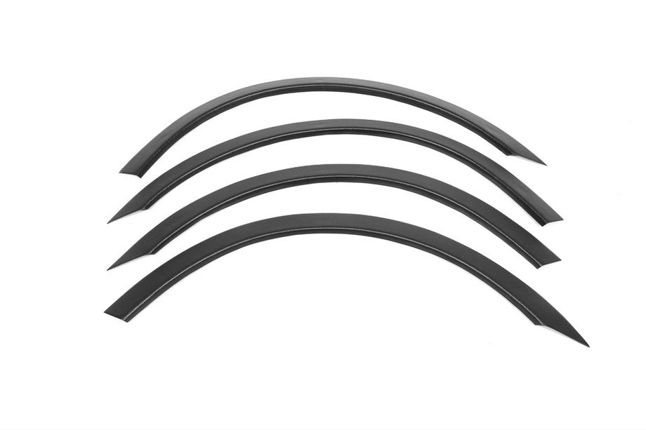 Daewoo Lanos 1998-2017 Extensions d'ailes (4 pcs, noires) Photo 2