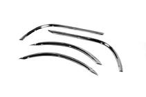 Daewoo Nexia 1995-2016 Extensions d'ailes (4 pcs, inox) photo 2