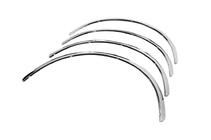 Mazda 6 2003-2008 Extensions d'ailes (4 pcs, inox) photo 3