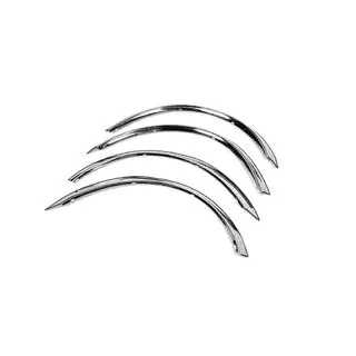 Extensions d'ailes (4 pcs, inox) photo 1