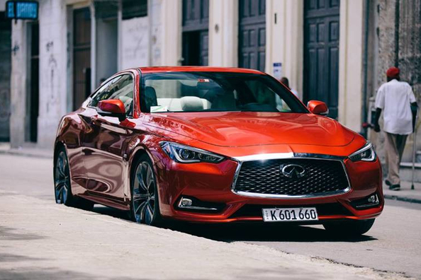 Le coupé Infiniti Q60 de la deuxième génération