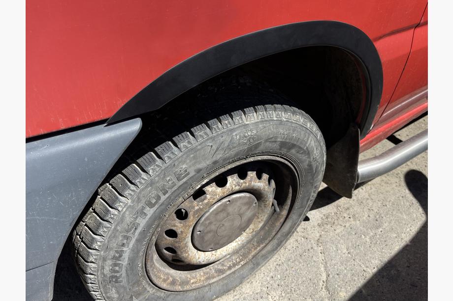 Mercedes Vito W638 1996-2003 Extensions d'ailes (4 pcs, noires) Plastique ABS Photo 3