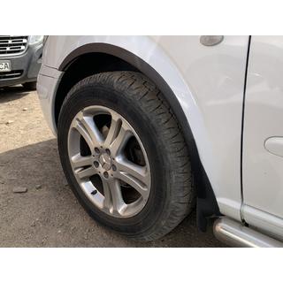 Extensions d'ailes (4 pcs, noires) Mercedes Vito W639 2004-2014 photo 2
