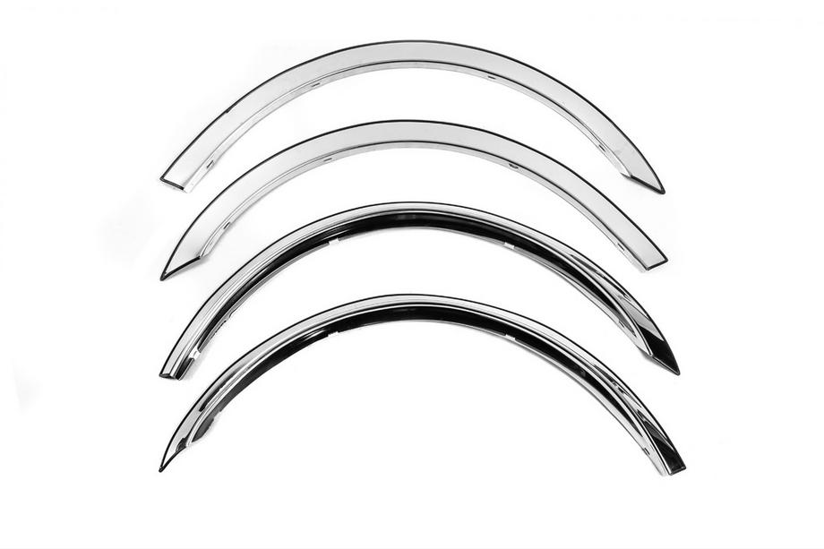 Mercedes Vaneo W414 2001-2005 Extensions d'ailes (4 pcs, inox) Photo 4