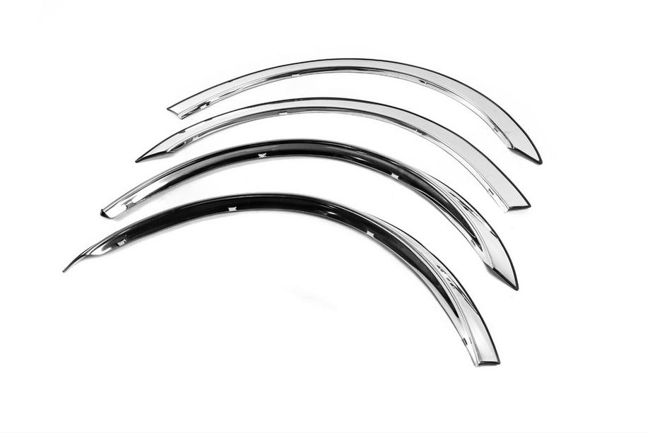 Mercedes Vaneo W414 2001-2005 Extensions d'ailes (4 pcs, inox) Photo 5