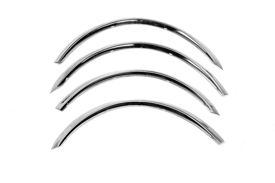 Mercedes A-class W168 1997-2004 Extensions d'ailes (4 pcs, inox) Photo 2