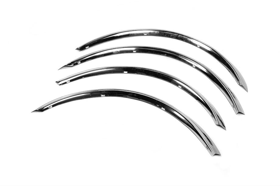 Mercedes A-class W168 1997-2004 Extensions d'ailes (4 pcs, inox) Photo 3
