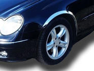 Mercedes CLK W208 1997-2002 Extensions d'ailes (4 pcs, inox) photo 9