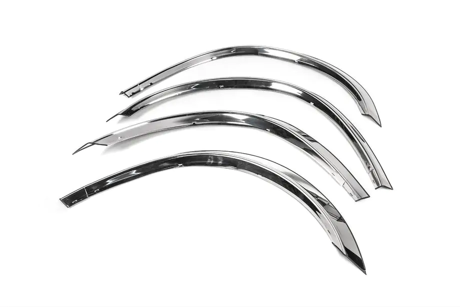 Mercedes ML W163 1997-2005 Extensions d'ailes (4 pcs, inox) Photo 3