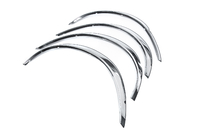 Mercedes W116 1972-1980 Entourages d'ailes inox (4 pcs) photo 2