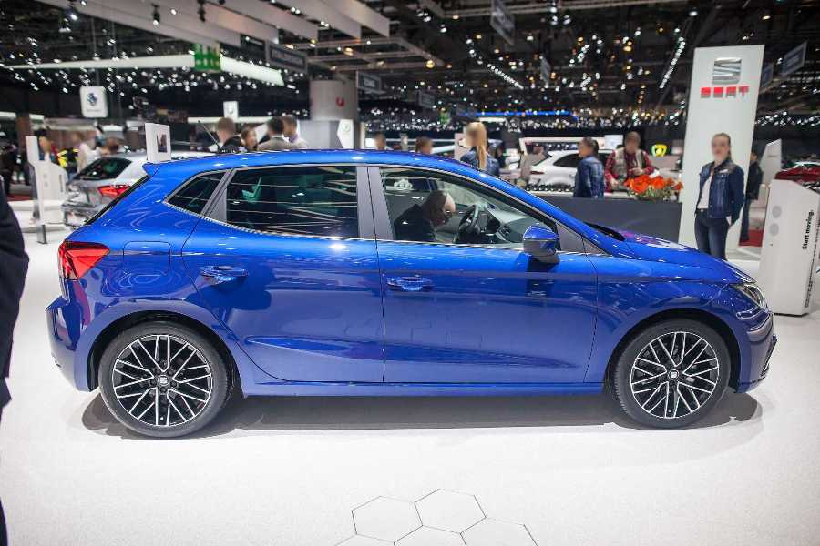 La berline SEAT Ibiza de la cinquième génération