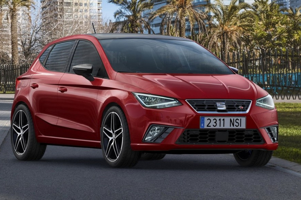 La berline SEAT Ibiza de la cinquième génération