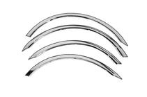 Nissan Primera P12 2002–2007 Extensions d'ailes (4 pcs, inox) photo 3
