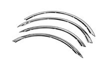 Nissan Primera P12 2002–2007 Extensions d'ailes (4 pcs, inox) photo 1