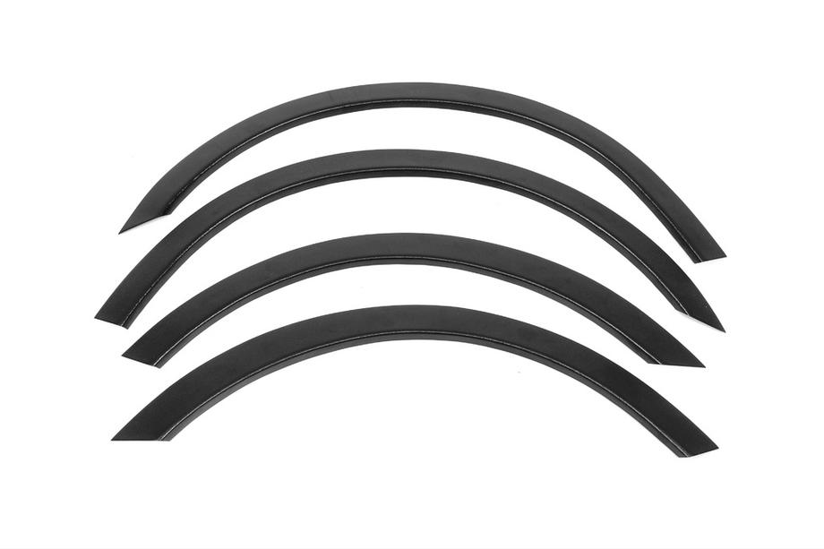 Peugeot 407 2004-2011 Extensions d'ailes (4 pcs, noires) Métal Photo 1