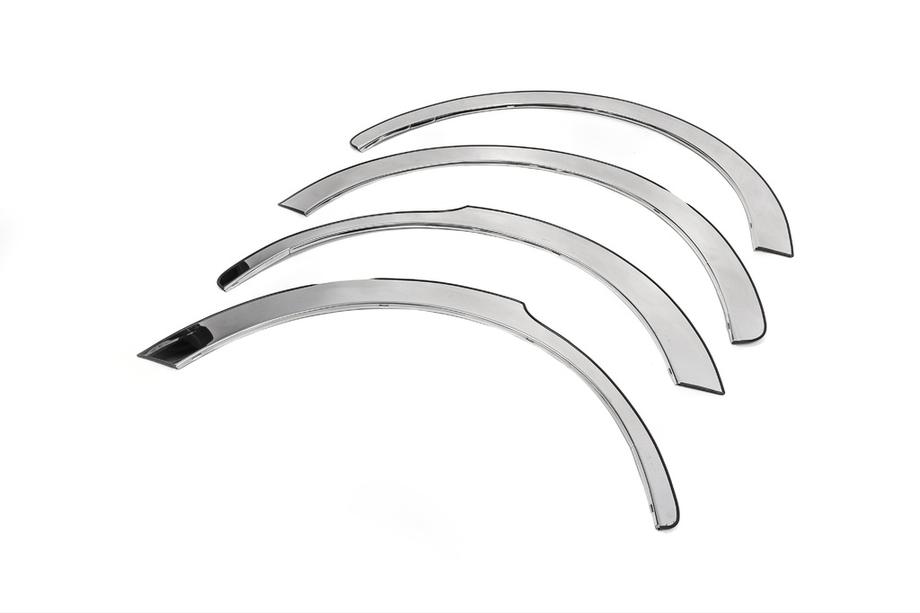 Peugeot Bipper 2008-2017 Extensions d'ailes (4 pcs, inox) Photo 4