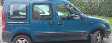 Renault Kangoo 1998-2008 Extensions d'ailes (4 pcs, noires) Plastique photo 3