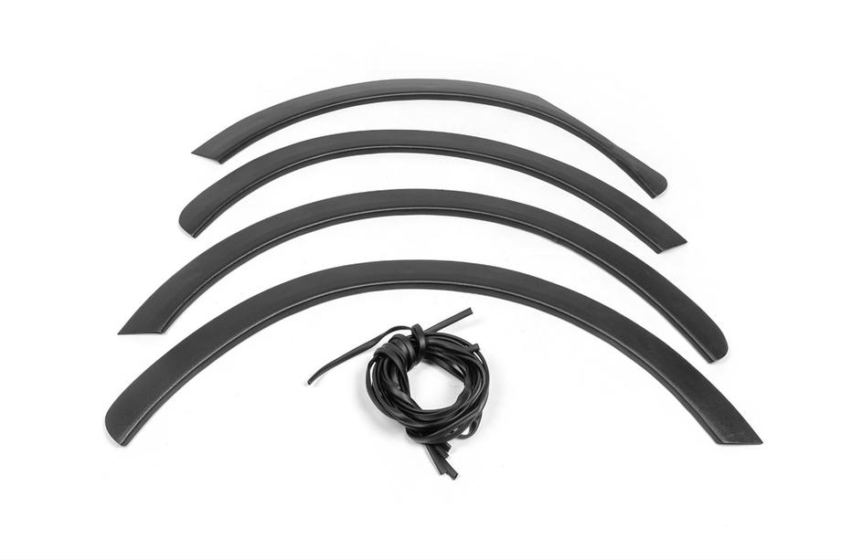 Renault Kangoo 1998-2008 Extensions d'ailes (4 pcs, noires) Photo 6