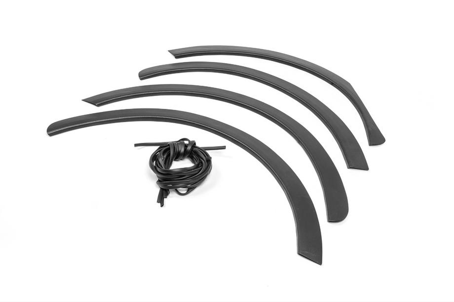 Renault Kangoo 1998-2008 Extensions d'ailes (4 pcs, noires) Photo 7