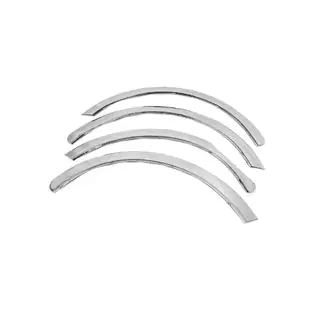 Extensions d'ailes (4 pcs, inox) Renault Kangoo 1998-2008 photo 1
