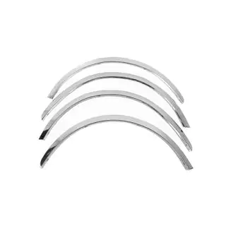 Extensions d'ailes (4 pcs, inox) Renault Scenic/Grand 2003-2009 photo 1