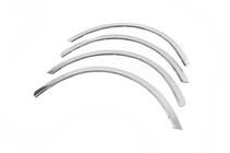 Skoda Fabia 2000-2007 Extensions d'ailes (4 pcs, inox) photo 3