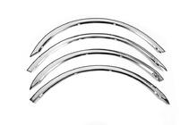 Skoda Octavia II A5 2006-2010 Extensions d'ailes (4 pcs, inox) photo 2