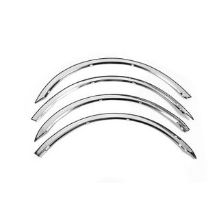 Extensions d'ailes (4 pcs, inox) Skoda Octavia II A5 2006-2010 photo 2