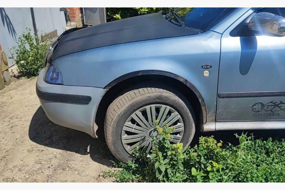Skoda Octavia I Tour A4 1996-2010 Extensions d'ailes (4 pcs, noires) Image