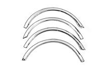 Skoda Roomster 2006-2015 Extensions d'ailes (4 pcs, inox) photo 9