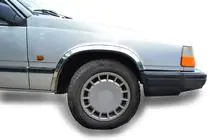 Volvo 940/960 1990-1997 Entourages d'ailes inox (4 pcs) photo 9