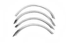 Volkswagen Golf 3 1991-2001 Extensions d'ailes (4 pcs, inox) photo 2