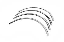 Volkswagen Golf 4 1997-2006 Extensions d'ailes (4 pcs, inox) photo 3