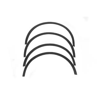 Extensions d'ailes (4 pcs, noires) photo 2