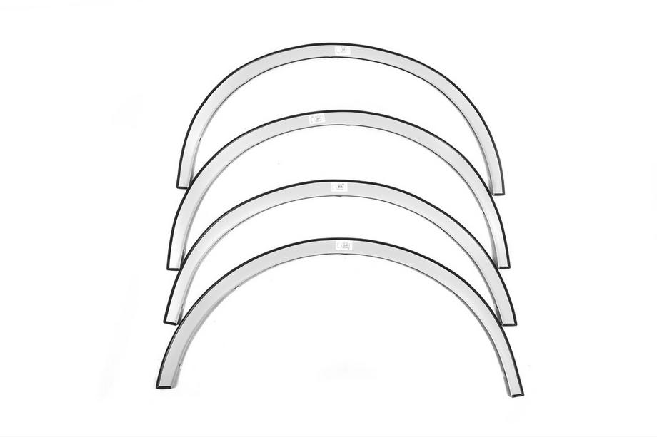 Volkswagen Jetta 2006-2011 Extensions d'ailes (4 pcs, noires) Photo 5