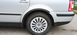 Volkswagen Passat B5 1997-2005 Extensions d'ailes (4 pcs, noires) SW, 1996-2000, Métal photo 6