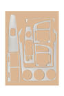 Kia Cerato 1 2004-2009 Habillage de tableau de bord 2004-2006 (HB) Aluminium photo 2
