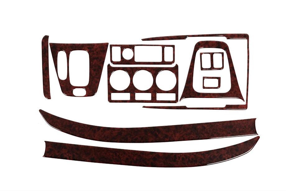 Land Rover Freelander I 1997-2006 Kit de garnitures de tableau de bord (2000-2003, 10 pièces) Bois Image