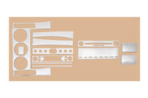 Land Rover Freelander I 1997-2006 Kit garnitures tableau de bord (2004-2005, 12 pièces) photo 2