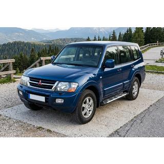 Marchepieds Latéraux Sunrise (2 pcs, Aluminium) Mitsubishi Pajero Wagon III 1999-2006 photo 1