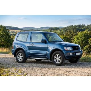 Marchepieds Latéraux Line (2 pcs, Aluminium) Mitsubishi Pajero Wagon III 1999-2006 photo 1