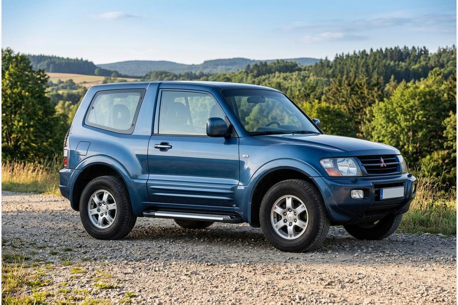 Mitsubishi Pajero Wagon III 1999-2006 Marchepieds Latéraux Line (2 pcs, Aluminium) Image