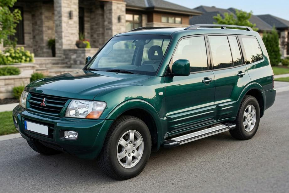 Mitsubishi Pajero Wagon III 1999-2006 Marchepieds Latéraux Rainbow (2 pcs, Aluminium) Image