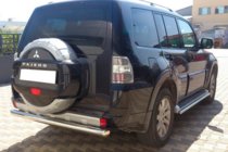 Mitsubishi Pajero Wagon III 1999-2006 Arceau Arrière AK002 (Inox) photo 3