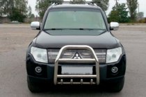 Mitsubishi Pajero Wagon III 1999-2006 Pare-buffle QT007 (Inox) photo 1